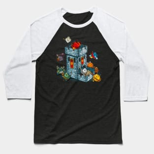 Dice Tower Baseball T-Shirt